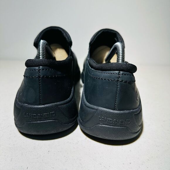 LANDS END womens loafers black work or casual shoes sizes 8 M - Picture 5 of 8